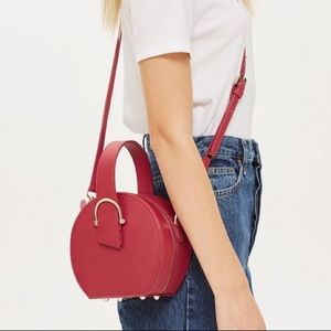 Topshop red Carolina case crossbody Wonder Woman
